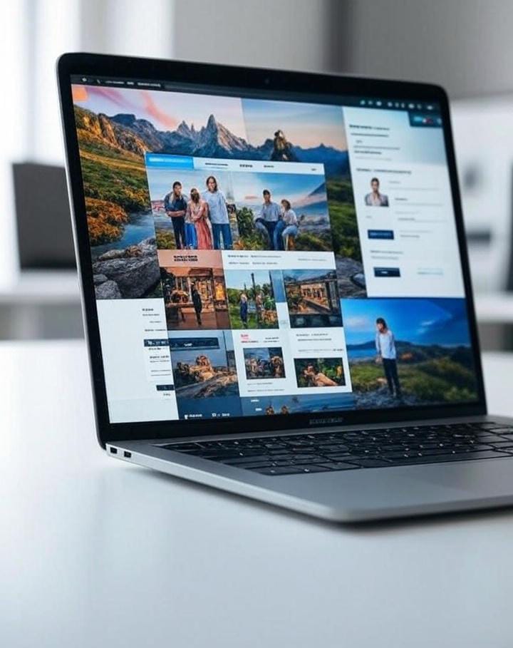 Stunning 2025 website design with AI-driven and responsive features